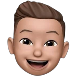 Thoriq’s smiling illustrated avatar from his original portfolio